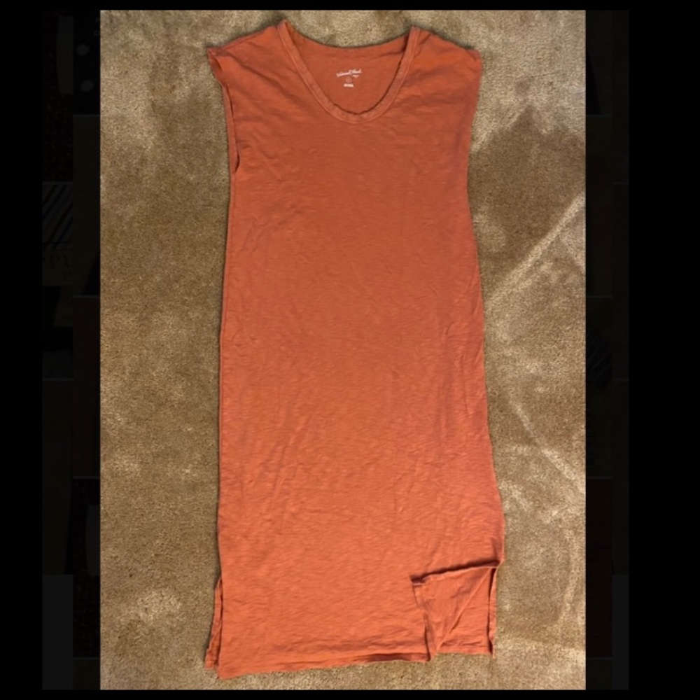 Orange Universal Thread Shift Dress